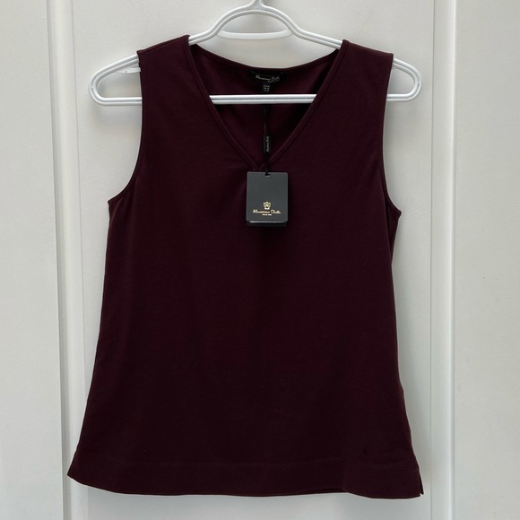 Massimo Dutti Tops - Massimo Dutti purple tank size xs NWT